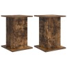 Support de Plante 2 pcs Chêne fumé 30,5 x 30 x 43 cm 647827647827