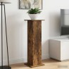 Support de Plante 2 pcs Chêne fumé 30,5 x 30 x 100,5 cm 647828647828