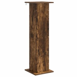 Support de Plante 2 pcs Chêne fumé 30,5 x 30 x 100,5 cm 647828647828