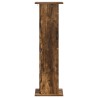 Support de Plante 2 pcs Chêne fumé 30,5 x 30 x 100,5 cm 647828647828