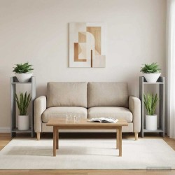 Support de Plante 2 pc Gris Sonoma 30 x 30 x 80 cm 647830647830