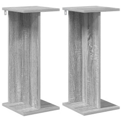Support de Plante 2 pcs Gris Sonoma 25 x 25,5 x 60,5 cm 647831647831