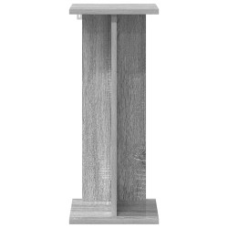 Support de Plante 2 pcs Gris Sonoma 25 x 25,5 x 60,5 cm 647831647831