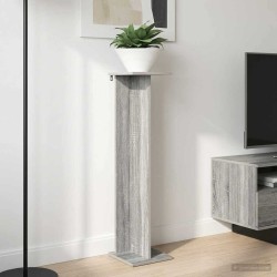 Support de Plante 2 pcs Gris Sonoma 25 x 25,5 x 100,5 cm 647832647832