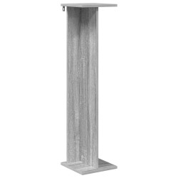 Support de Plante 2 pcs Gris Sonoma 25 x 25,5 x 100,5 cm 647832647832
