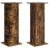 Support de Plante 2 pcs Chêne fumé 30,5 x 30 x 80,5 cm 647833647833