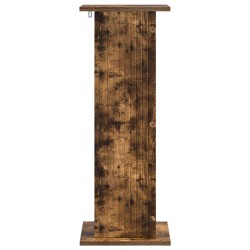 Support de Plante 2 pcs Chêne fumé 30,5 x 30 x 80,5 cm 647833647833