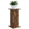 Support de Plante 2 pcs Chêne fumé 30,5 x 30 x 60,5 cm 647835647835