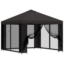 Abri de jardin avec parois 3 x 3 m Anthracite 647840647840