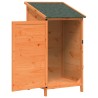 Abri de jardin Marron 59,5 x 56 x 113,5 cm Bois de Sapin Massif 647842647842