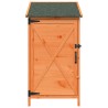 Abri de jardin Marron 59,5 x 56 x 113,5 cm Bois de Sapin Massif 647842647842