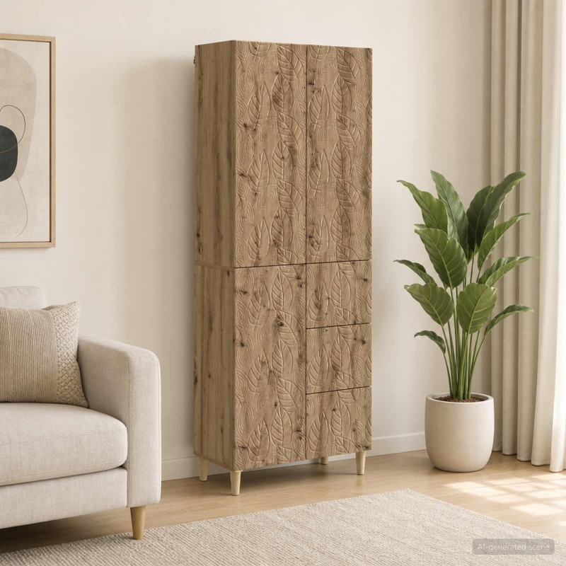 2 pc Chêne artisanal 647843647843