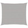 Voile d'ombre Gris clair et blanc 6 x 7 m HDPE 647855647855
