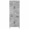 Ensemble de Meubles 2 pcs Gris béton 66 x 34,5 x 89,5 cm 647869647869