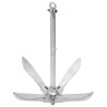 Ancre pliable argenté 10 kg fonte galvanisée à chaud 647878647878