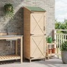 Abri de jardin avec toit Naturel 59,5 x 56 x 176,5 cm 647897647897