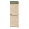 Abri de jardin avec toit Naturel 59,5 x 56 x 176,5 cm 647897647897