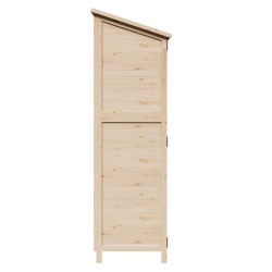 Abri de jardin avec toit Naturel 59,5 x 56 x 176,5 cm 647897647897