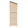 Abri de jardin avec toit Naturel 59,5 x 56 x 176,5 cm 647897647897