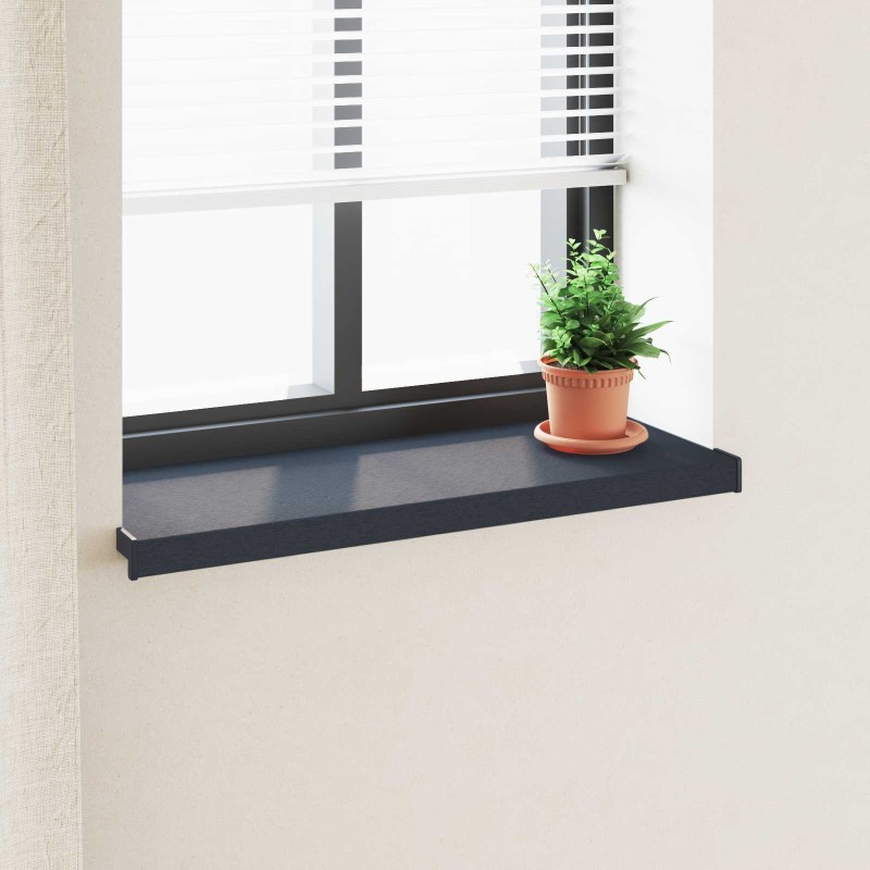 Appui de fenêtre Anthracite avec grain de bois PVC 647899647899