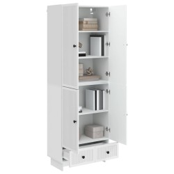 Ensemble de Meubles 2 pcs Blanc brillant 66 x 34,5 x 95 cm 647901647901