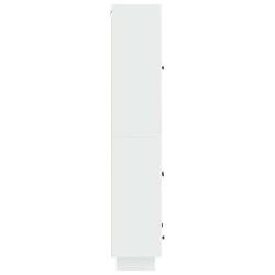 Ensemble de Meubles 2 pcs Blanc brillant 66 x 34,5 x 95 cm 647901647901