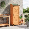 Abri de jardin Marron 59,5 x 56 x 176,5 cm Bois de Sapin Massif 647904647904