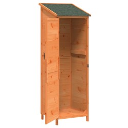 Abri de jardin Marron 59,5 x 56 x 176,5 cm Bois de Sapin Massif 647904647904