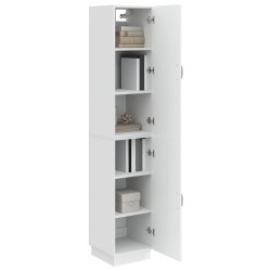 Ensemble de Meubles 2 pcs Blanc brillant Bois d'ingénierie 647906647906