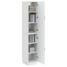Ensemble de Meubles 2 pcs Blanc brillant Bois d'ingénierie 647906647906