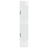 Ensemble de Meubles 2 pcs Blanc brillant Bois d'ingénierie 647906647906