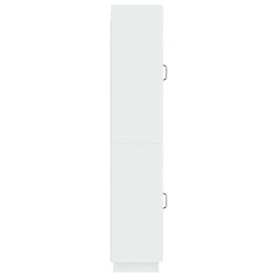 Ensemble de Meubles 2 pcs Blanc brillant Bois d'ingénierie 647906647906