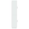 Ensemble de Meubles 2 pcs Blanc brillant Bois d'ingénierie 647906647906