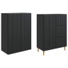 Ensemble de Meubles 2 pcs 66 x 34,5 x 90 cm Bois d'ingénierie 647907647907