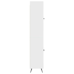 Ensemble de Meubles 2 pcs Blanc brillant Bois d'ingénierie 647912647912