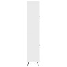 Ensemble de Meubles 2 pcs Blanc brillant Bois d'ingénierie 647912647912