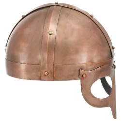 Casque de viking de réplique antique pour GN Cuivre Acier 647913647913