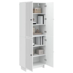 Ensemble de Meubles 2 pcs Blanc brillant 66 x 34,5 x 90 cm 647915647915