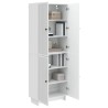Ensemble de Meubles 2 pcs Blanc brillant 66 x 34,5 x 90 cm 647915647915