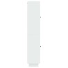 Ensemble de Meubles 2 pcs Blanc brillant 66 x 34,5 x 90 cm 647915647915
