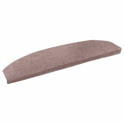 Tapis d'escalier auto-adhésifs 15 pcs Beige 80 x 24,5 x 3,5 cm 647920647920
