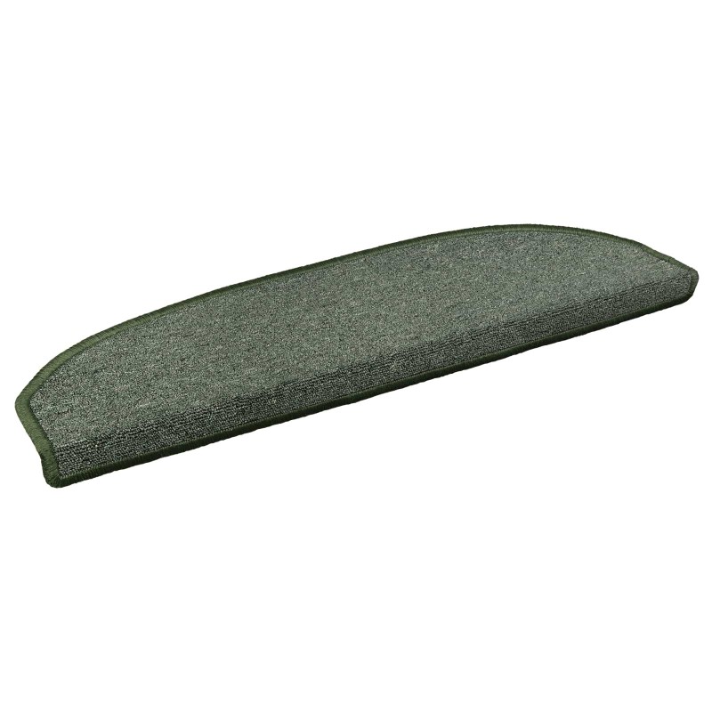 Tapis d'escalier auto-adhésifs 15 pcs Vert foncé 647924647924