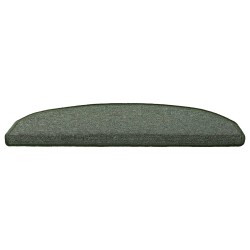 Tapis d'escalier auto-adhésifs 15 pcs Vert foncé 647924647924