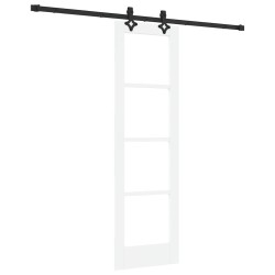 Porte coulissante ORKDAL Blanc et Noir 61 x 198,5 cm 647925647925
