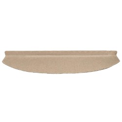 Tapis d'escalier auto-adhésifs 15 pcs Café 80 x 24,5 x 3,5 cm 647926647926