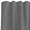 Rideaux en voile à œillets 2 pcs gris foncé 647929647929