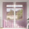 Rideaux en voile à œillets (2 pcs) violets 647930647930
