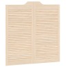 Portes battantes Naturel 100 x 50 cm Bois de pin massif 647950647950