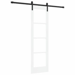 Porte coulissante ORKDAL Blanc et Noir 61 x 198,5 cm 647951647951