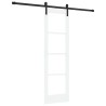 Porte coulissante ORKDAL Blanc et Noir 61 x 198,5 cm 647953647953